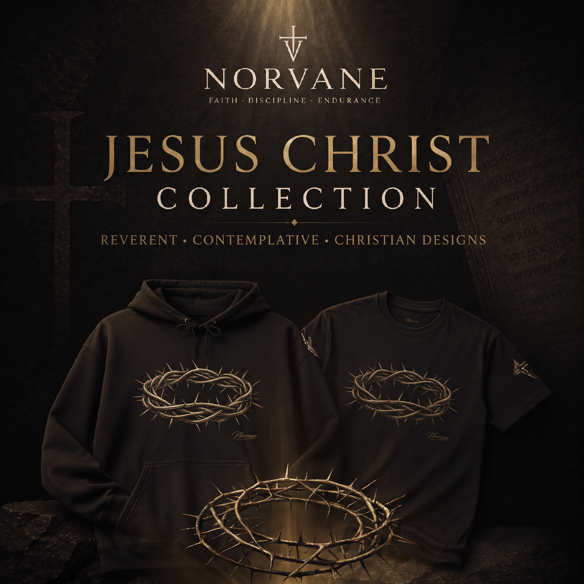 Jesus Christ wall art and apparel – The Jesus Christ Collection, Norvane