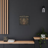 Heart of Albion Matte Canvas Wall Art — Lion Crest Stretched Canvas