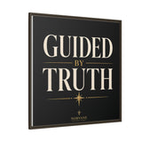 Guided by Truth Matte Framed Canvas Wall Art