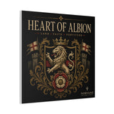 Heart of Albion Matte Canvas Wall Art — Lion Crest Stretched Canvas