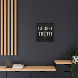 Guided by Truth Matte Framed Canvas Wall Art