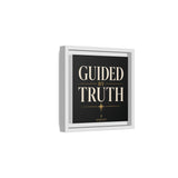 Guided by Truth Matte Framed Canvas Wall Art