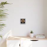 Matte Canvas: Lionheart England Crest Wall Art — Framed Union Jack Shield Print