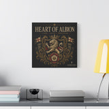 Heart of Albion Matte Canvas Wall Art — Lion Crest Stretched Canvas