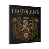 Heart of Albion Matte Canvas Wall Art — Lion Crest Stretched Canvas
