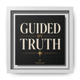 Guided by Truth Matte Framed Canvas Wall Art