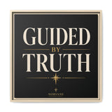 Guided by Truth Matte Framed Canvas Wall Art