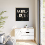 Guided by Truth Matte Framed Canvas Wall Art