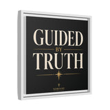 Guided by Truth Matte Framed Canvas Wall Art