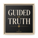 Guided by Truth Matte Framed Canvas Wall Art
