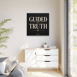 Guided by Truth Matte Framed Canvas Wall Art