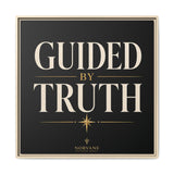 Guided by Truth Matte Framed Canvas Wall Art