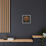 Britannia Lion Framed Canvas Wall Art — Union Jack Crest, 'Britannia • Unity • Pride'