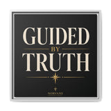 Guided by Truth Matte Framed Canvas Wall Art