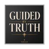 Guided by Truth Matte Framed Canvas Wall Art