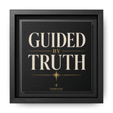 Guided by Truth Matte Framed Canvas Wall Art