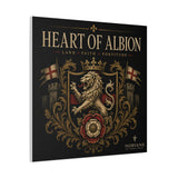 Heart of Albion Matte Canvas Wall Art — Lion Crest Stretched Canvas