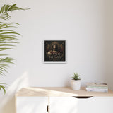 King of Kings Matte Canvas Print (Framed) — Religious Jesus Wall Art