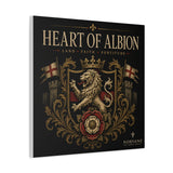 Heart of Albion Matte Canvas Wall Art — Lion Crest Stretched Canvas