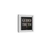 Guided by Truth Matte Framed Canvas Wall Art