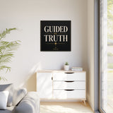 Guided by Truth Matte Framed Canvas Wall Art