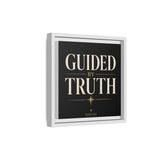 Guided by Truth Matte Framed Canvas Wall Art