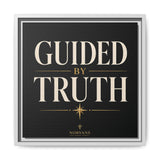 Guided by Truth Matte Framed Canvas Wall Art