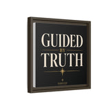 Guided by Truth Matte Framed Canvas Wall Art