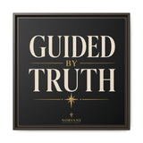 Guided by Truth Matte Framed Canvas Wall Art
