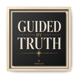 Guided by Truth Matte Framed Canvas Wall Art