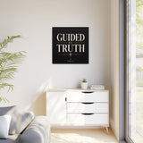 Guided by Truth Matte Framed Canvas Wall Art