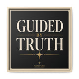 Guided by Truth Matte Framed Canvas Wall Art