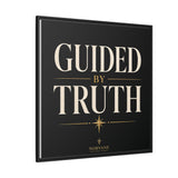 Guided by Truth Matte Framed Canvas Wall Art