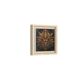 Britannia Lion Framed Canvas Wall Art — Union Jack Crest, 'Britannia • Unity • Pride' Canvas Printify 