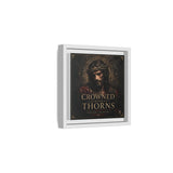 Framed Matte Canvas - "Crowned with Thorns" Religious Wall Art Canvas Printify 