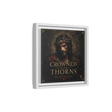 Framed Matte Canvas - "Crowned with Thorns" Religious Wall Art Canvas Printify 