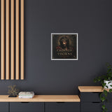 Framed Matte Canvas - "Crowned with Thorns" Religious Wall Art Canvas Printify 
