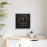 Framed Matte Canvas - "Crowned with Thorns" Religious Wall Art Canvas Printify 