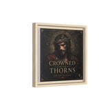 Framed Matte Canvas - "Crowned with Thorns" Religious Wall Art Canvas Printify 