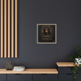 Framed Matte Canvas - "Crowned with Thorns" Religious Wall Art Canvas Printify 