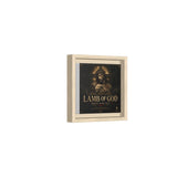 Lamb of God Matte Canvas Print — 'Redeemer. Sacrifice. Grace.' Framed Religious Wall Art Canvas Printify 