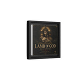 Lamb of God Matte Canvas Print — 'Redeemer. Sacrifice. Grace.' Framed Religious Wall Art Canvas Printify 