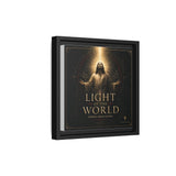 Light of the World – Framed Matte Canvas Wall Art Canvas Printify 