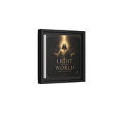 Light of the World – Framed Matte Canvas Wall Art Canvas Printify 