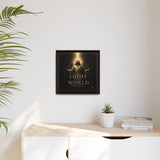 Light of the World – Framed Matte Canvas Wall Art Canvas Printify 
