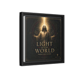 Light of the World – Framed Matte Canvas Wall Art Canvas Printify 