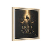 Light of the World – Framed Matte Canvas Wall Art Canvas Printify 