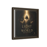 Light of the World – Framed Matte Canvas Wall Art Canvas Printify 
