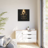 Light of the World – Framed Matte Canvas Wall Art Canvas Printify 