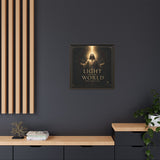 Light of the World – Framed Matte Canvas Wall Art Canvas Printify 